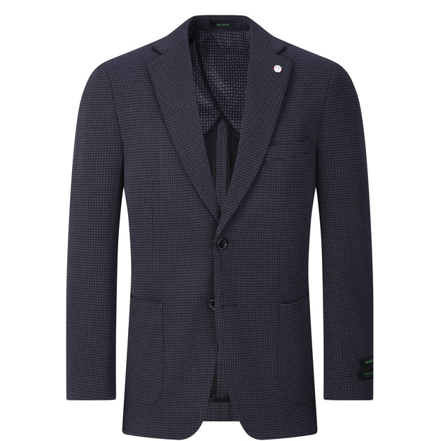 Tom Baine Men Performance Solid Stretch Sport Coat Blue US 40 Regular 2