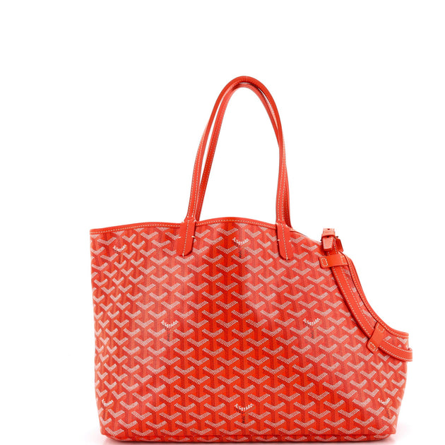 Goyard Chien Gris Pet Carrier Tote Orange Medium 2