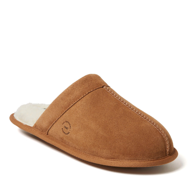 Dearfoams Kirk Slipper Brown 10 3