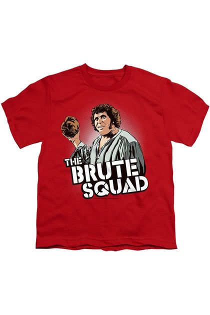 Gildan Princess Bride Brute Squad Youth T-Shirt Red Medium 2