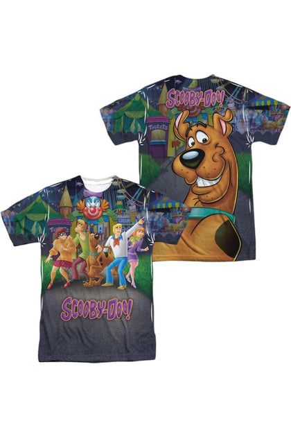 Gildan Scooby Doo Amusement Park Short Sleeve Crew Tee White XL 2