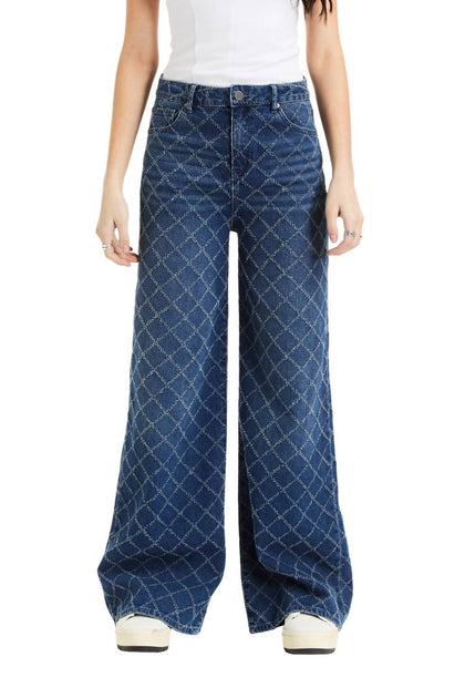 Tractr Spark & Stitch Jean Patte Large Multi US 12 2