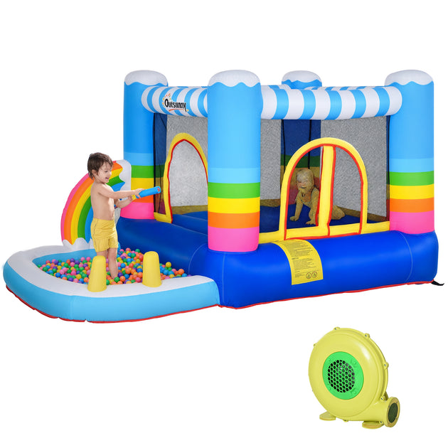 Hivvago Inflatable Jumping Castle Multicolor 2