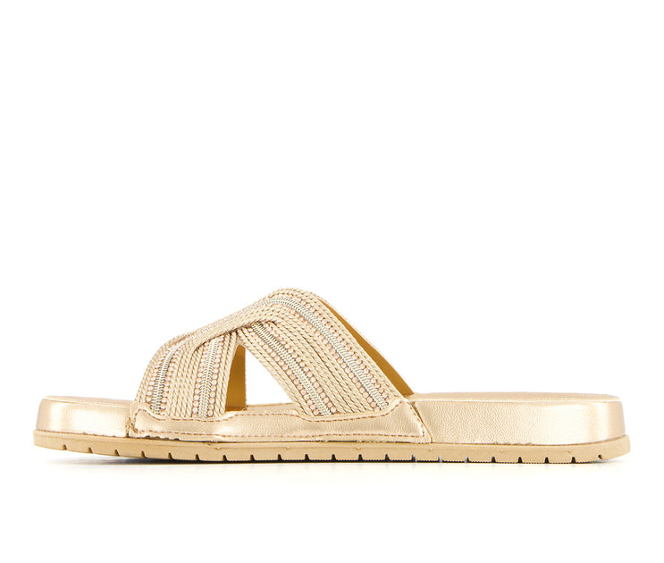 Andrea Slides Gold US 8 5