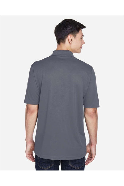 CORE365 Balance Colorblock Performance Piqu Polo Black 5XLarge 4