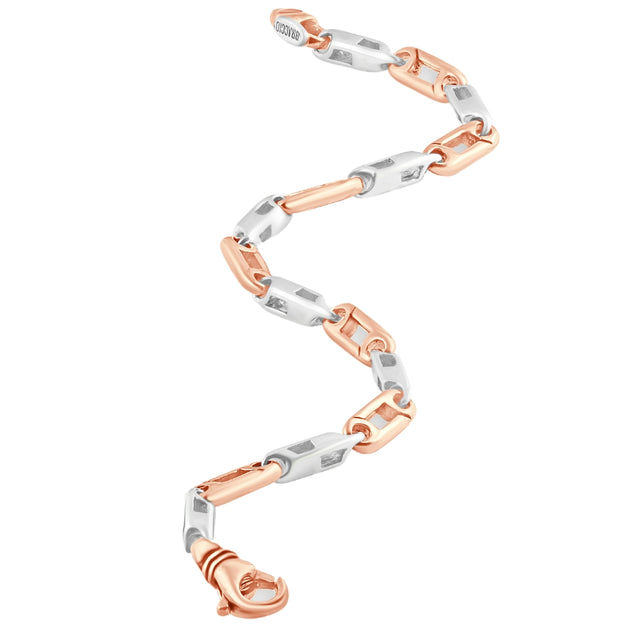 Pompeii3 Designer Link 14k Gold Bracelet 8.5in 7