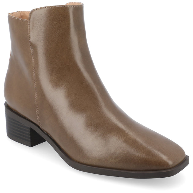 Journee Collection Cappri Booties White US 9.5 2