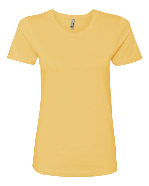 Next Level Women's Cotton T-Shirt Grey XLarge 2