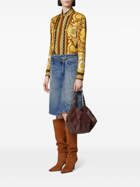 Versace Long-Sleeved Top Yellow EU 40 3