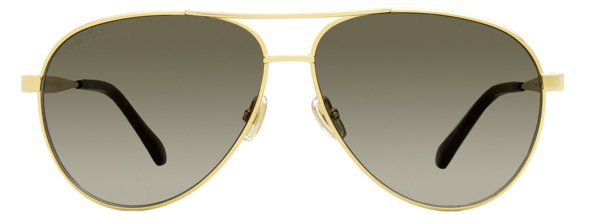 Jimmy Choo 60mm Aviator Sunglasses Brown 9