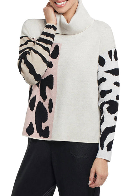 Tribal Claire Sweater White XXL 2