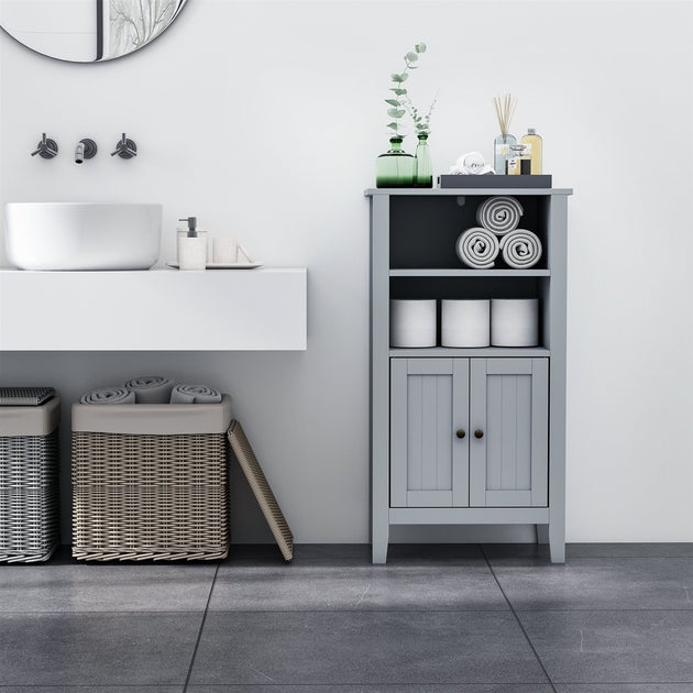 Hivvago Floor Cabinet Gray 3