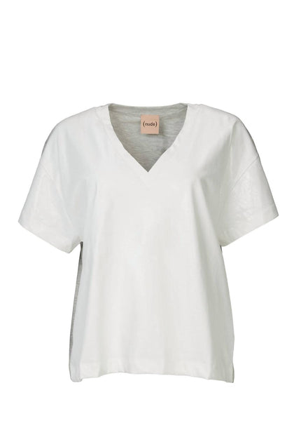 Nude T-Shirt Weiß EU 42 2