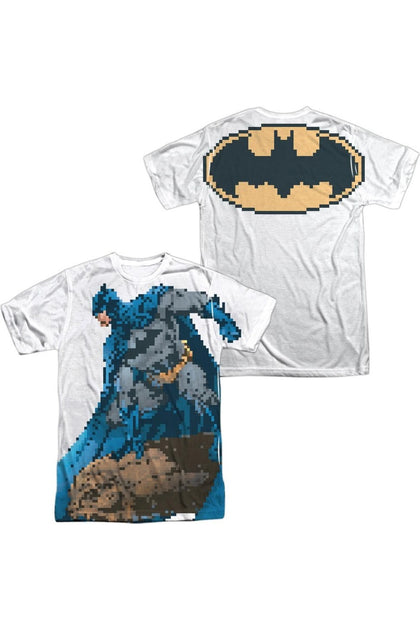 Gildan Batman Batbit Short Sleeve Polyester Crew T-Shirt White XL 2