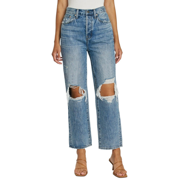 PISTOLA Cassie Straight Jeans Blue 27 3