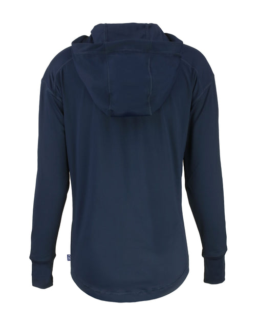 Cutter & Buck Daybreak Eco Half Zip Hoodie Blue Large 3