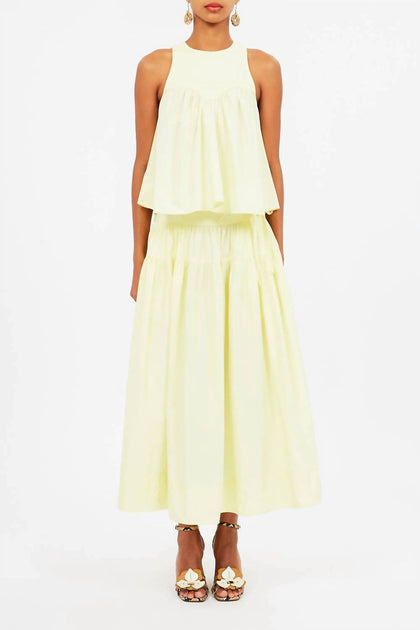 Ulla Johnson Kali Top Yellow Size 0 2