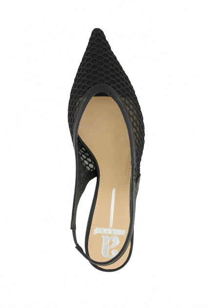 Andrea Women's Slingback Pump Black US 9 4