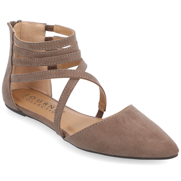 Journee Collection Marlee Flats Black US 6.5 2