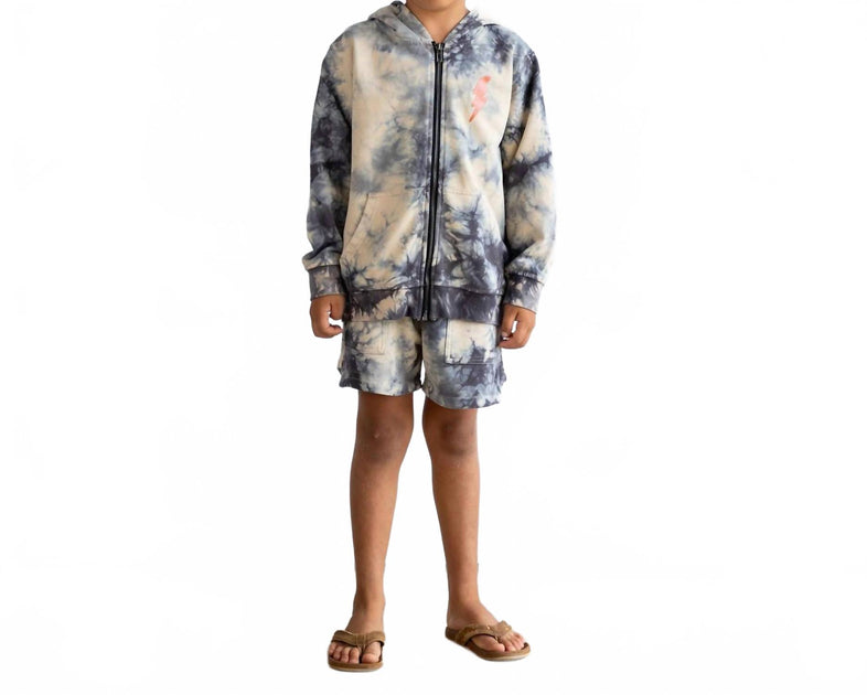 Tiny Whales Boys' Campfire Shorts Multi US 8 3