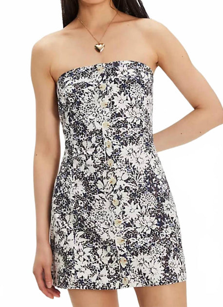 Free People Robe Blanche Noire 2