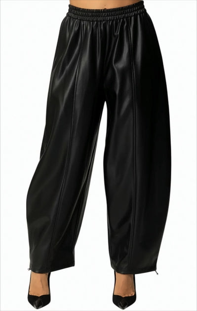 Pinko Wide-Leg Trousers White Small 2