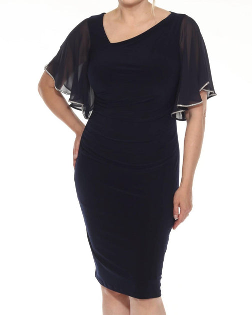 Joseph Ribkoff Sheath Dress Blue UK 10 3