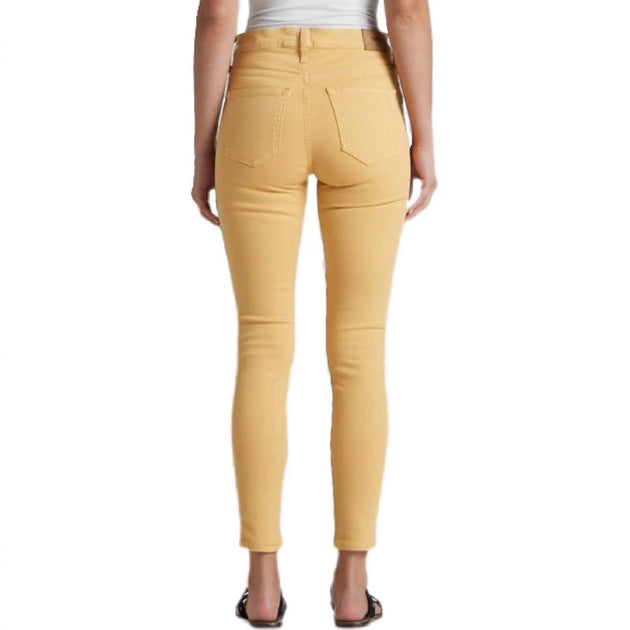 EDWIN Pixie Crop Skinny Jeans Yellow 24 4