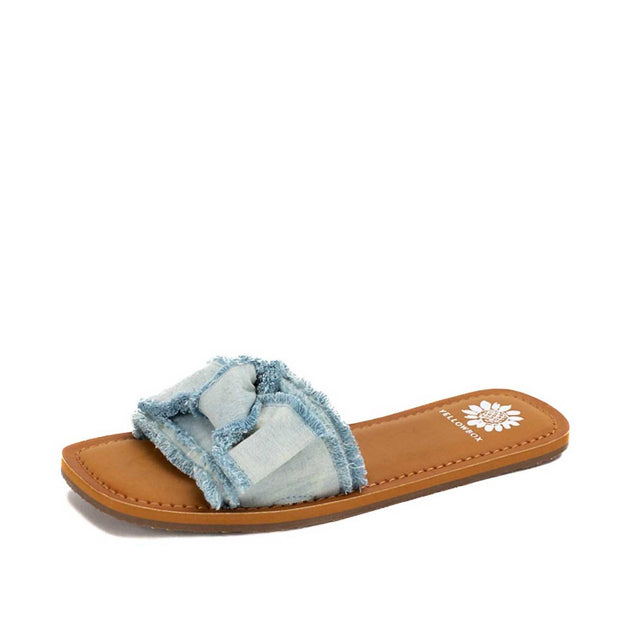 Yellow Box Daralie Sandal Blue US 9 3