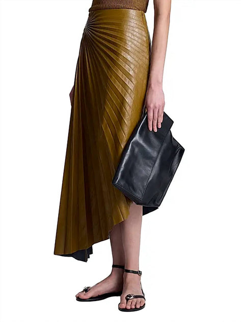 A.L.C. Tracy Skirt Gold US 8 3