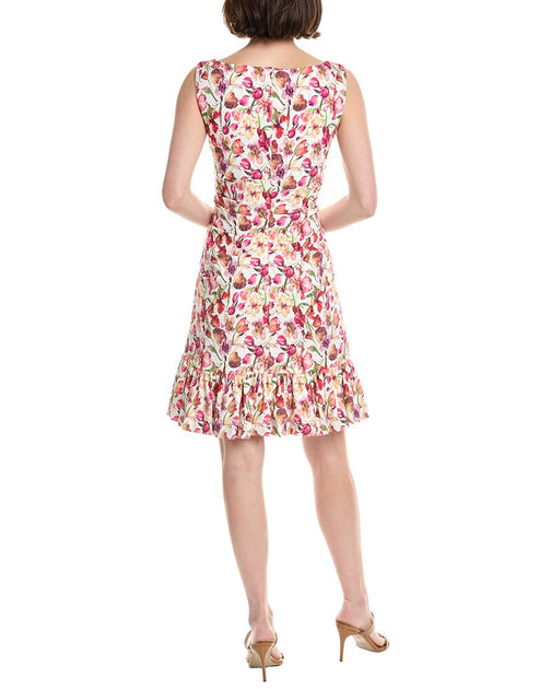 Sara Campbell Magic Sleeveless Dress Yellow US 8 3