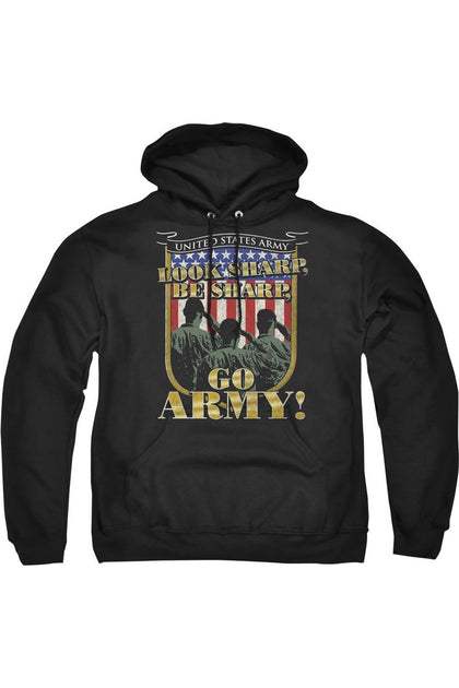 Gildan U.S. ARMY Adult Pullover Hoodie Black Large 2