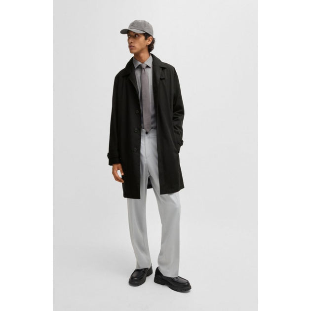 Hugo Boss Regular-fit Coat Black XLarge 3