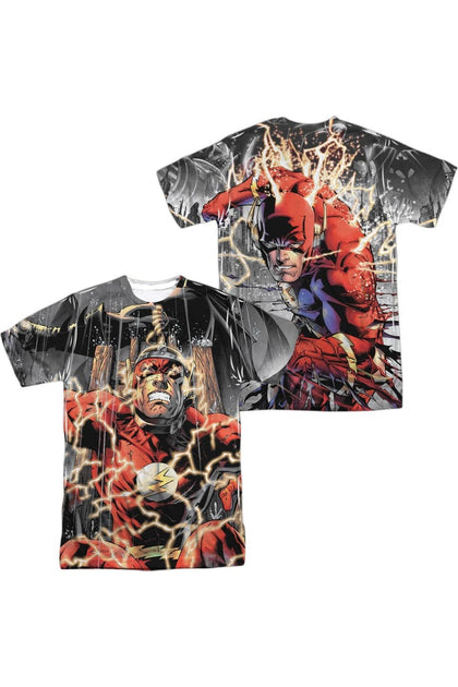 Gildan Justice League Shock Therapy Short Sleeve Crew Tee Multi Large 2
