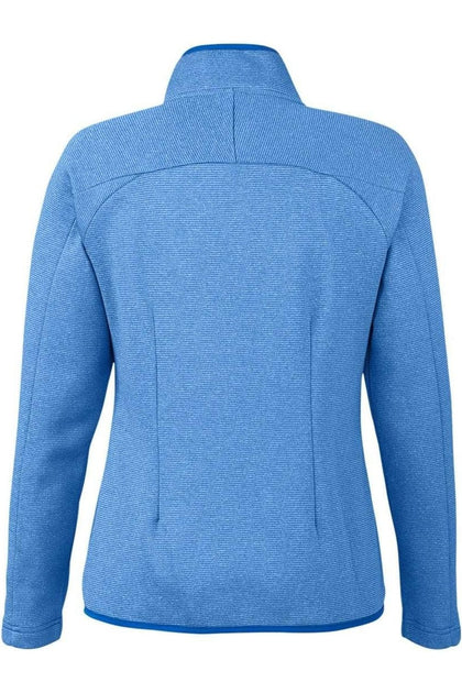 CORE365 Women's Venture Heathered Stripe Full-Zip Multi XSmall 3
