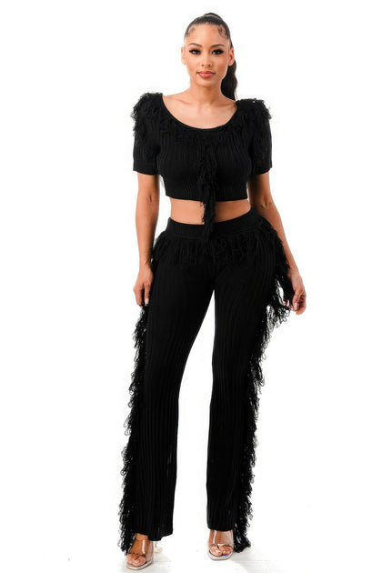 TRUEDAMES Lets Dance Fringe Set Multi Large 2