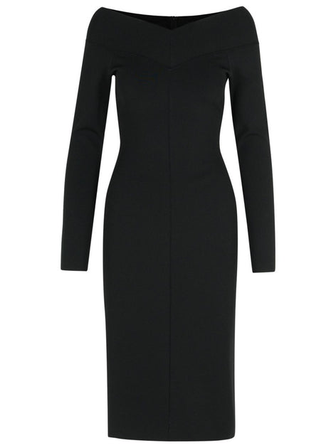 オールインワン・サロペット Stella Mccartney Viscose Blend Midi Dress With Exposed Stella Mccartney Viscose Blend Midi Dress With Exposed