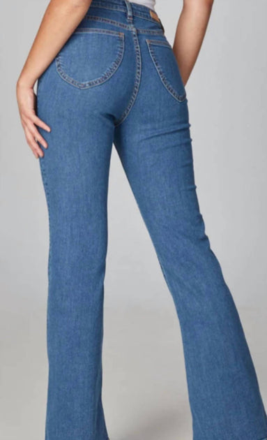 Lola Hats Alice Flare Jeans Blue 28 3