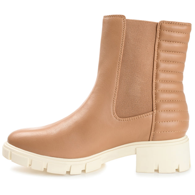 Journee Collection Tatiana Bootie Brown US 6 3