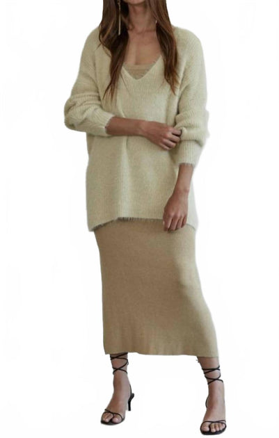 By Together Justine Pullover White Medium 2