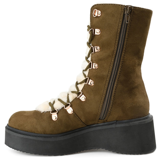 Journee Collection Kannon Bootie Green US 7.5 3