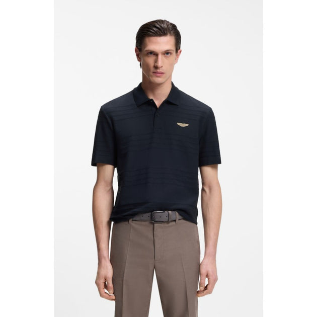Boss x Aston Martin Polo Shirt Black Medium 4