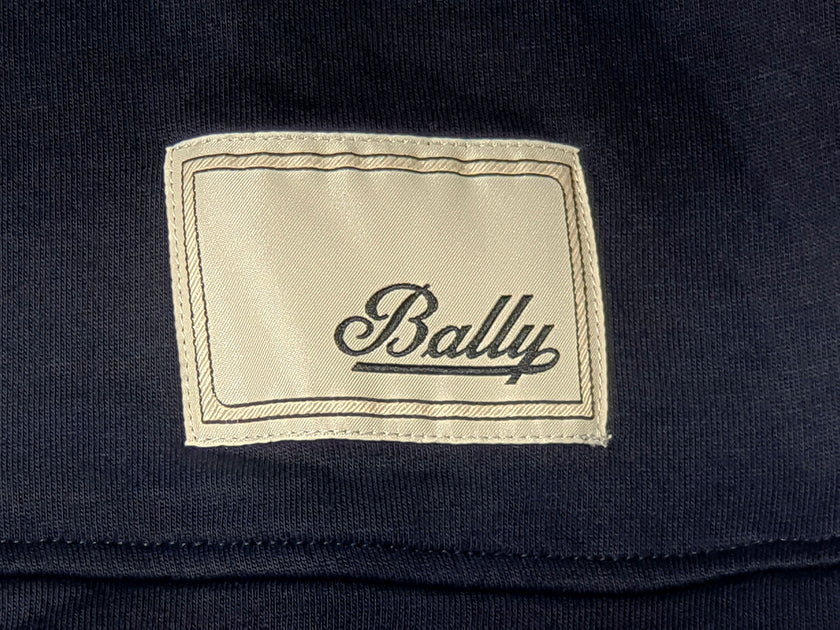 Bally 6301248 Hooded Sweatshirt Navy Blue XXSmall 3