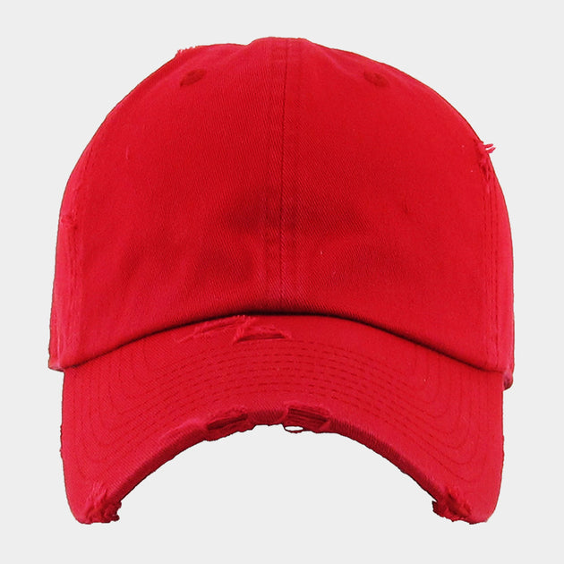FASHNZFAB Solid Vintage Baseball Cap Black 5