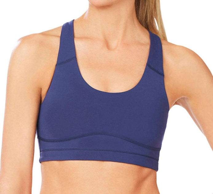 Shape Active Low Impact Chi Sports Bra Blue Large 2