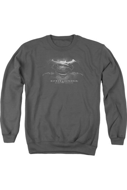 Gildan Batman V Superman Crewneck Sweatshirt Grau XLarge 2