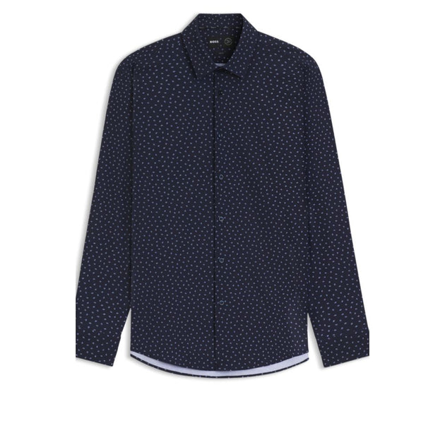Boss Slim-fit Shirt Blue US 17.5 2