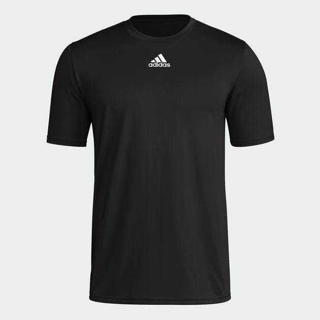 adidas Men's Short Sleeve Pregame Badge Of Sport Tee ShopSimon