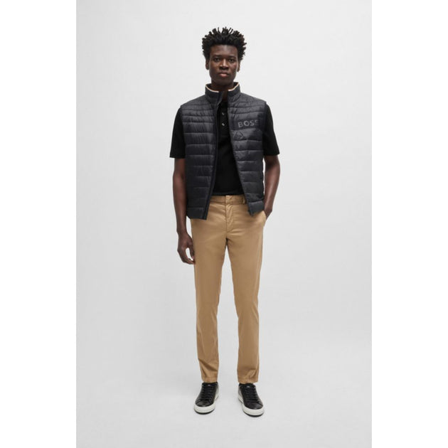 Boss Polo en Coton Mercérisé Noir XXLarge 3