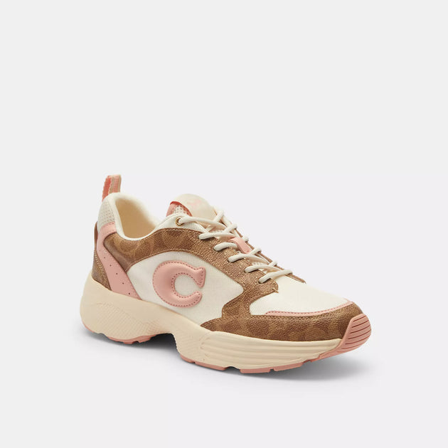 【COACH】Strider スニーカー 在庫確認下さい CY250 COACH® Outlet | Strider Sneaker In Signature Canvas